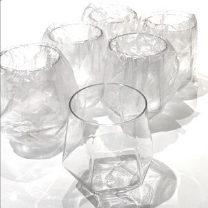 Clear Picnic Cup Set